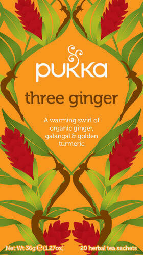 Pukka Three ginger bio 20 builtjes